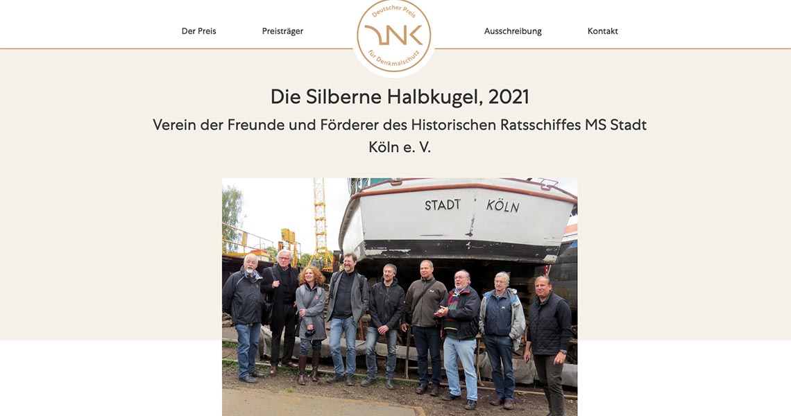 Würdigung mit Video: Deutscher Preis für Denkmalschutz